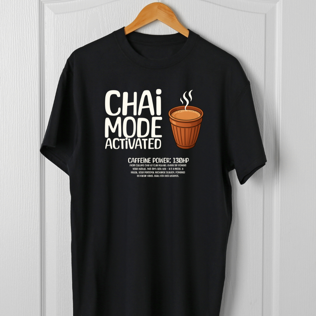 Best Chai Mode Activated Unisex T-Shirt |Scult Store
