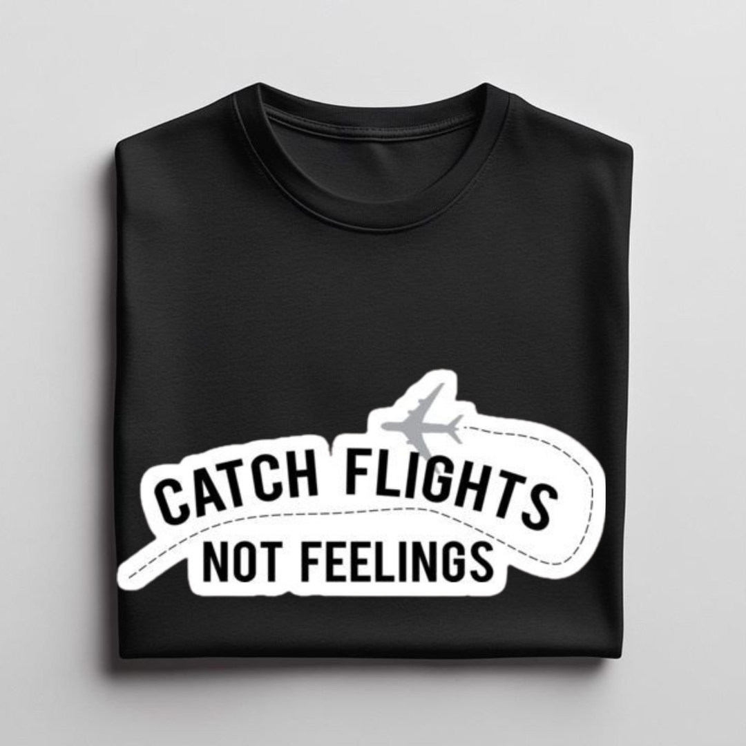 CATCH FLIGHTS NOT FEELINGS