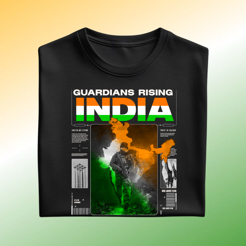 Tri Color India Unisex Oversized Classic T-Shirt | Scult Store