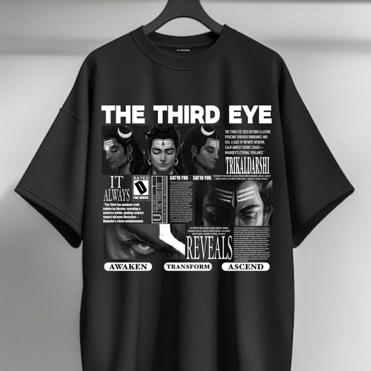 MAHADEV OVERSIZED UNISEX  T-SHRT | SCULT STORE