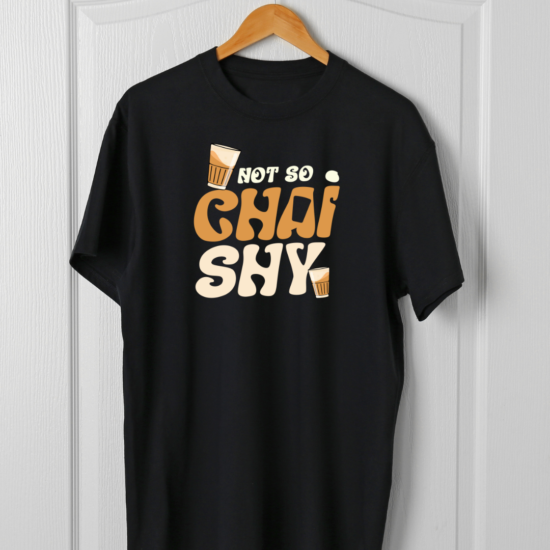 Not Shy For Chai Chai Shy Unisex T-Shirts | Scult Store