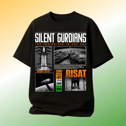 Indian Eye ISRO Unisex Oversized T-Shirt | Scult Store