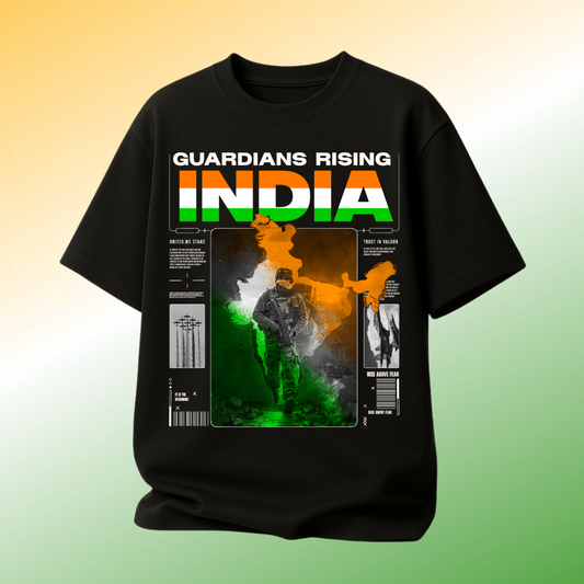 Tri Color India Unisex Oversized Classic T-Shirt | Scult Store