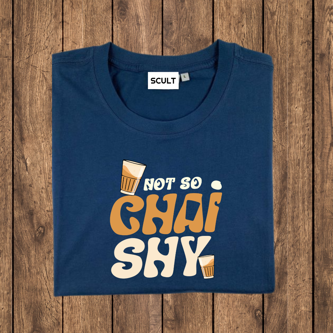 Not Shy For Chai Chai Shy Unisex T-Shirts | Scult Store