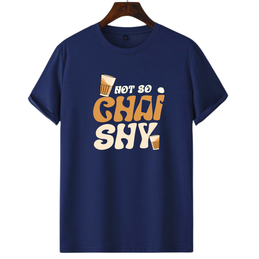 Not Shy For Chai Chai Shy Unisex T-Shirts | Scult Store